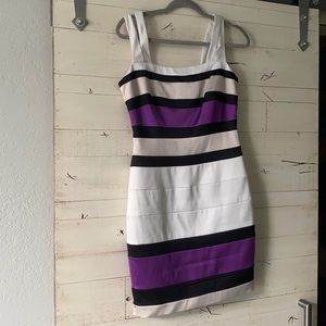 Cocktail/party dress. Worn twice! Recently washed/spot cleaned. 95% polyester